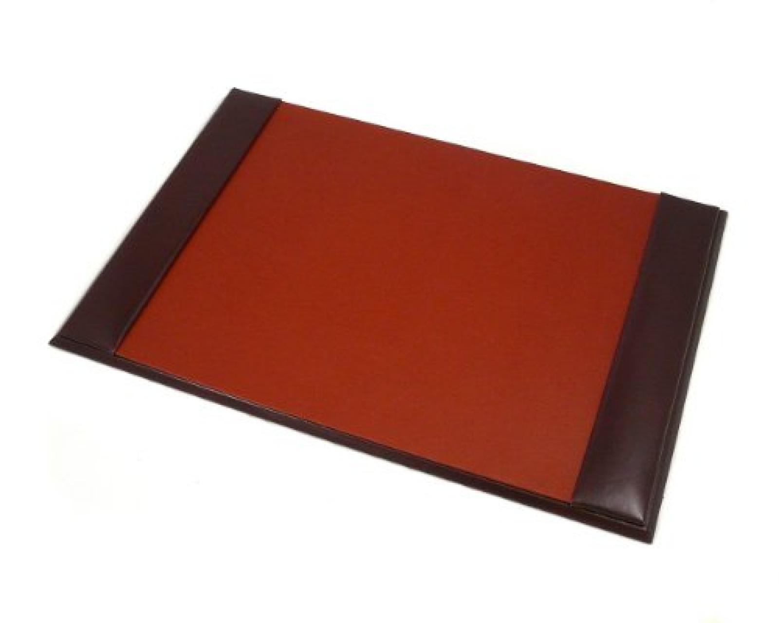 Sage Brown Genuine Leather Bridle Brown Medium Desk Blotter 