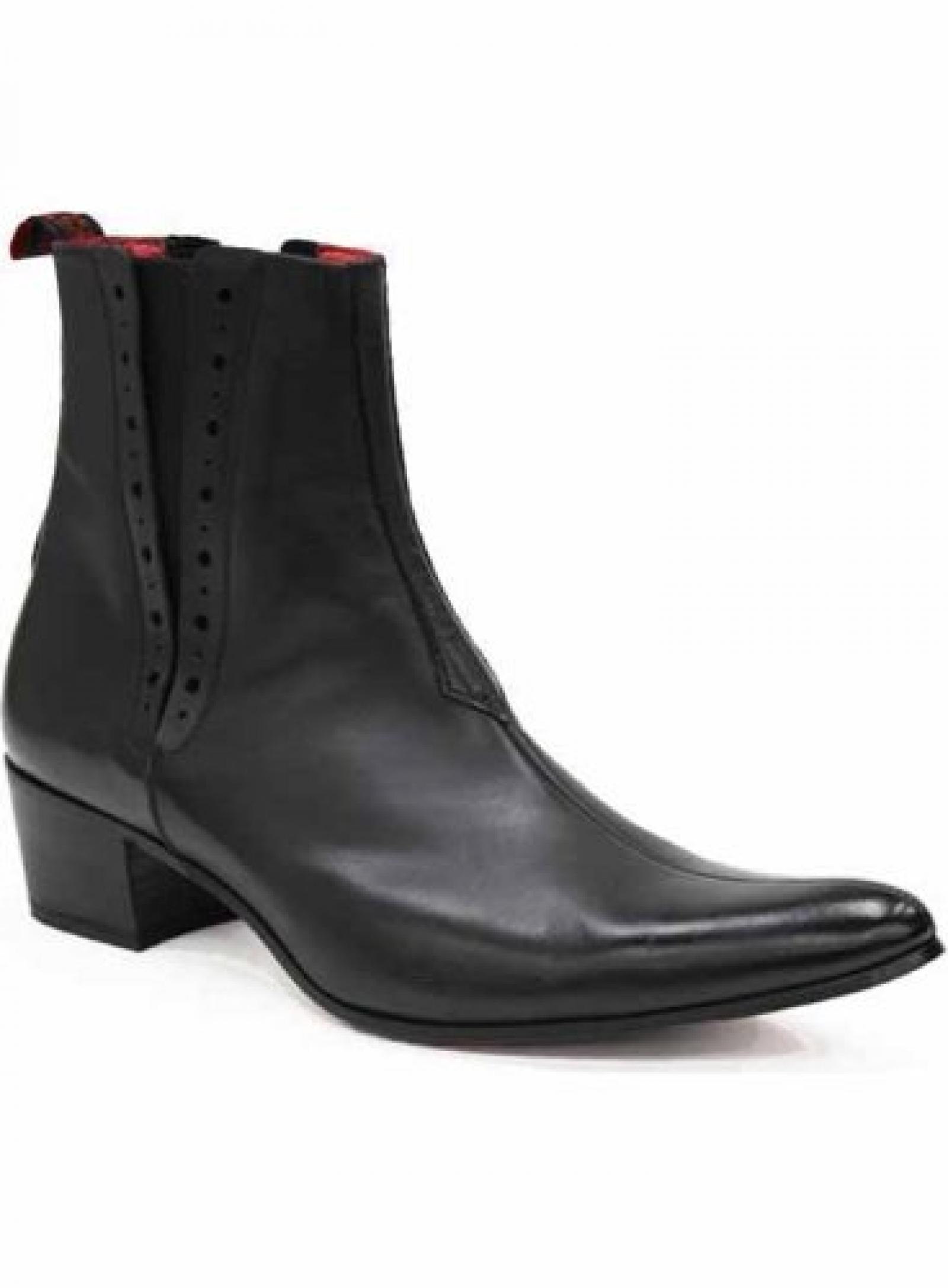 Jeffery West Herrenstiefel Muse Schwarz 