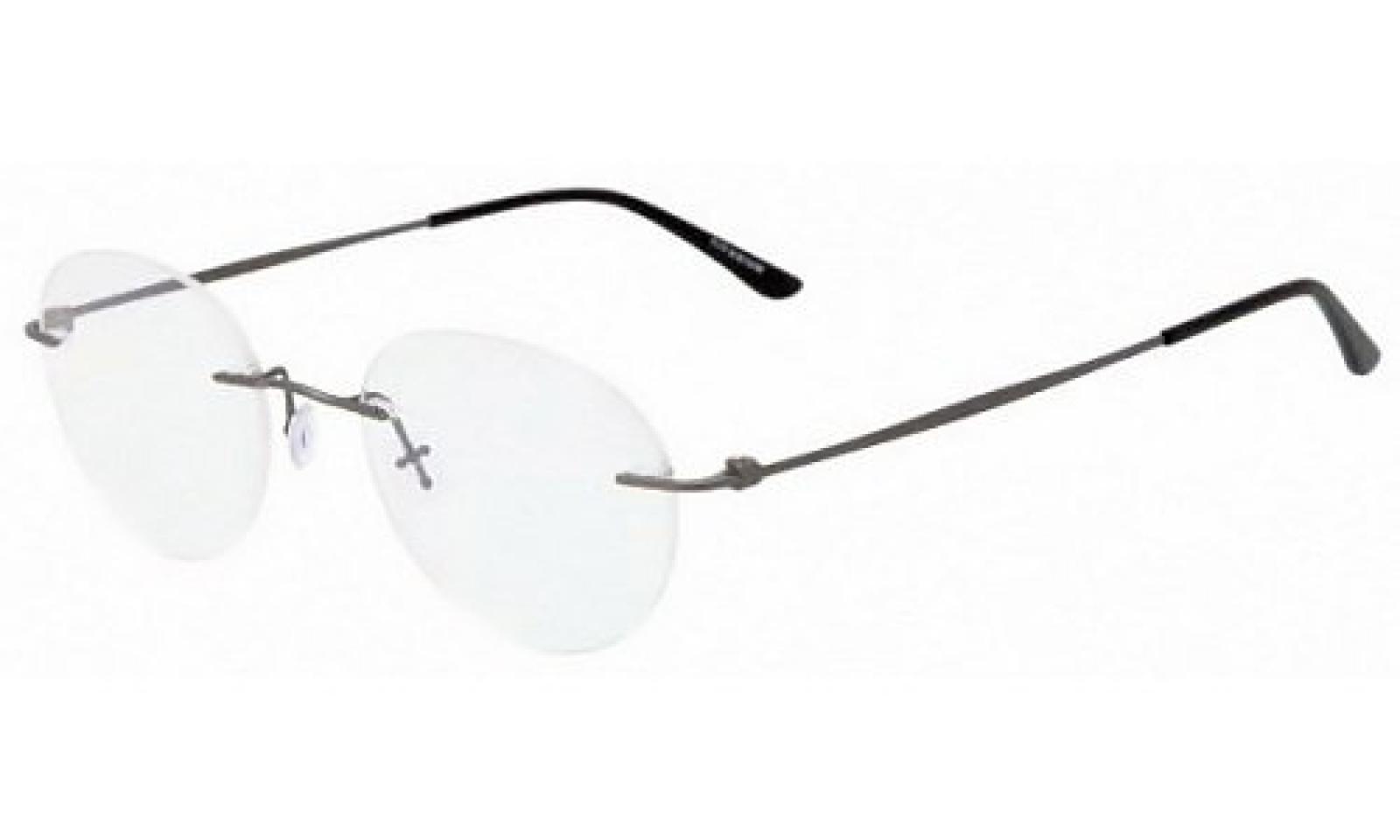 Giorgio Armani Für Mann 5004t Matte Gunmetal Titangestell Brillen, 50mm 