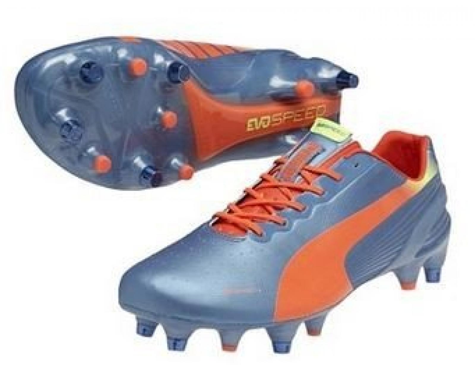 puma evospeed 1.2 blue and pink