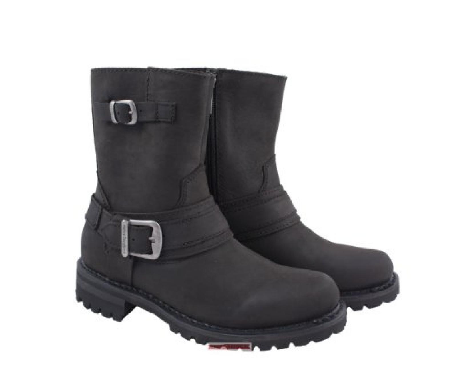 HARLEY DAVIDSON Damenschuhe - Stiefelette SCARLET Schwarz, Gr&ouml;&szlig;e 37 