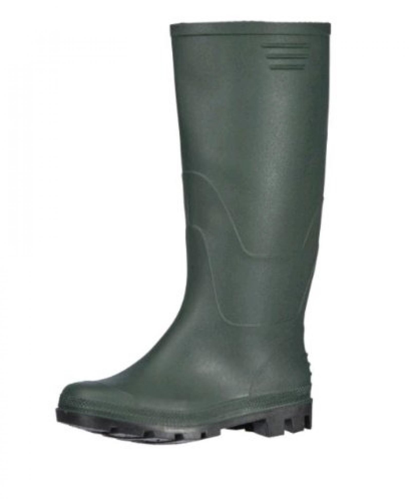 Dunlop Schwarzer preiswerter Gummistiefel aus PVC von Dunlop f&uuml;r den Arbeits u. Freizeitbereich 