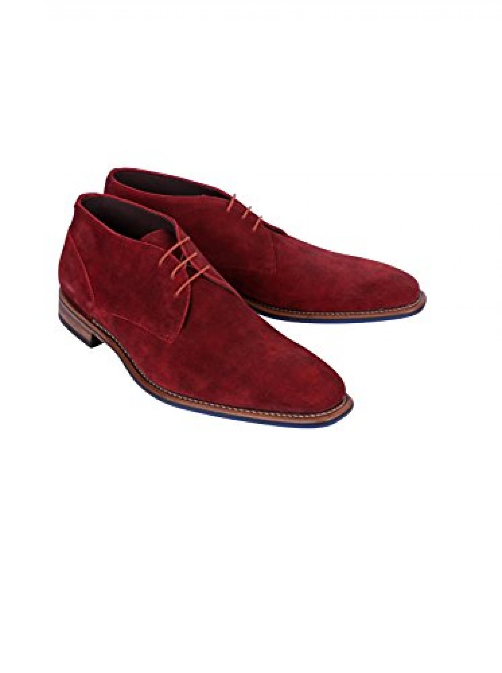 FLORIS VAN BOMMEL Schn&uuml;rschuhe red suede 
