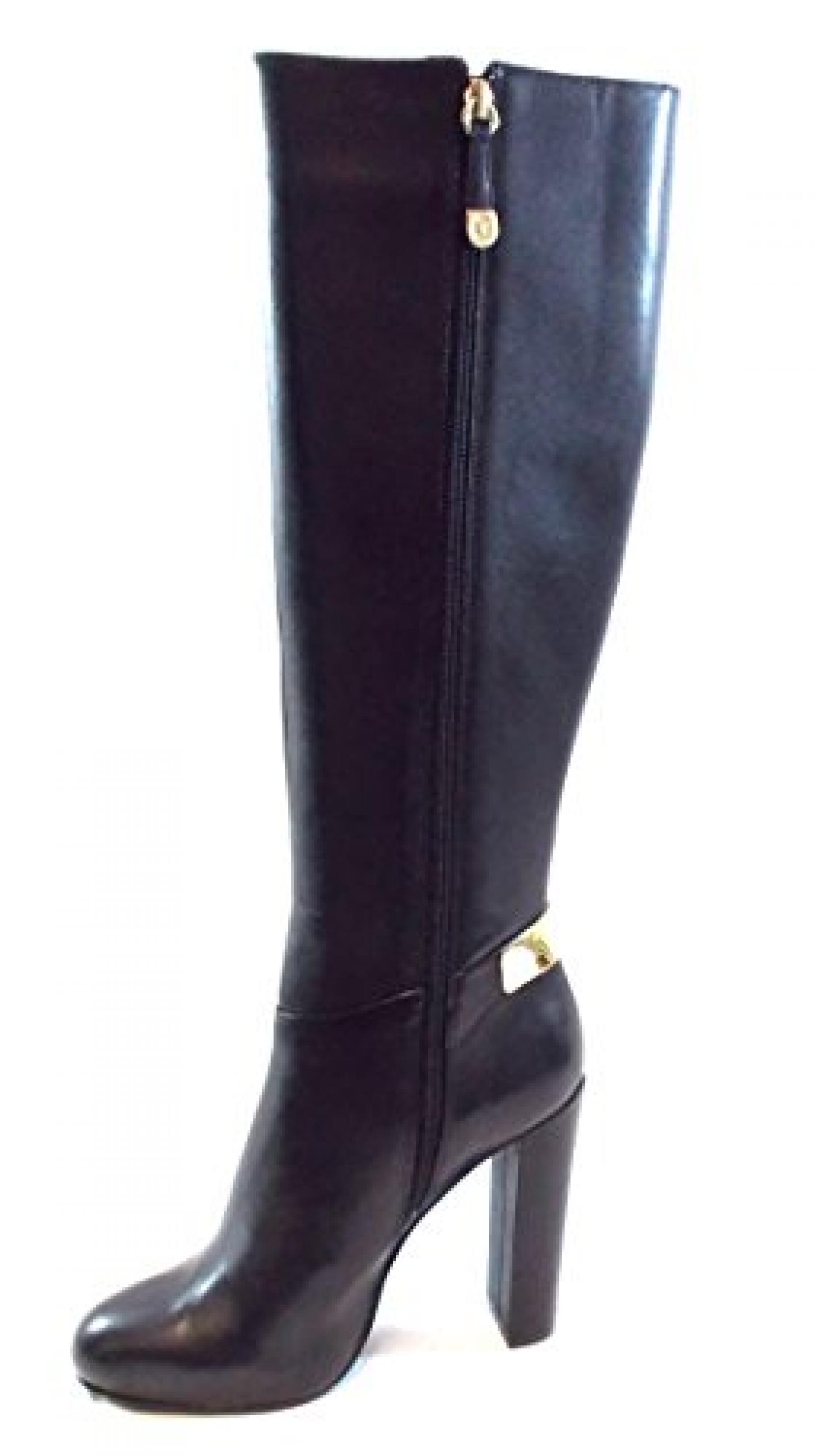 Guess Damen Starten Dorine 2 boot Rei&szlig;verschluss Heel Cm 11 Plateau Cm 1 Leather Black FL4ON2LEA11 