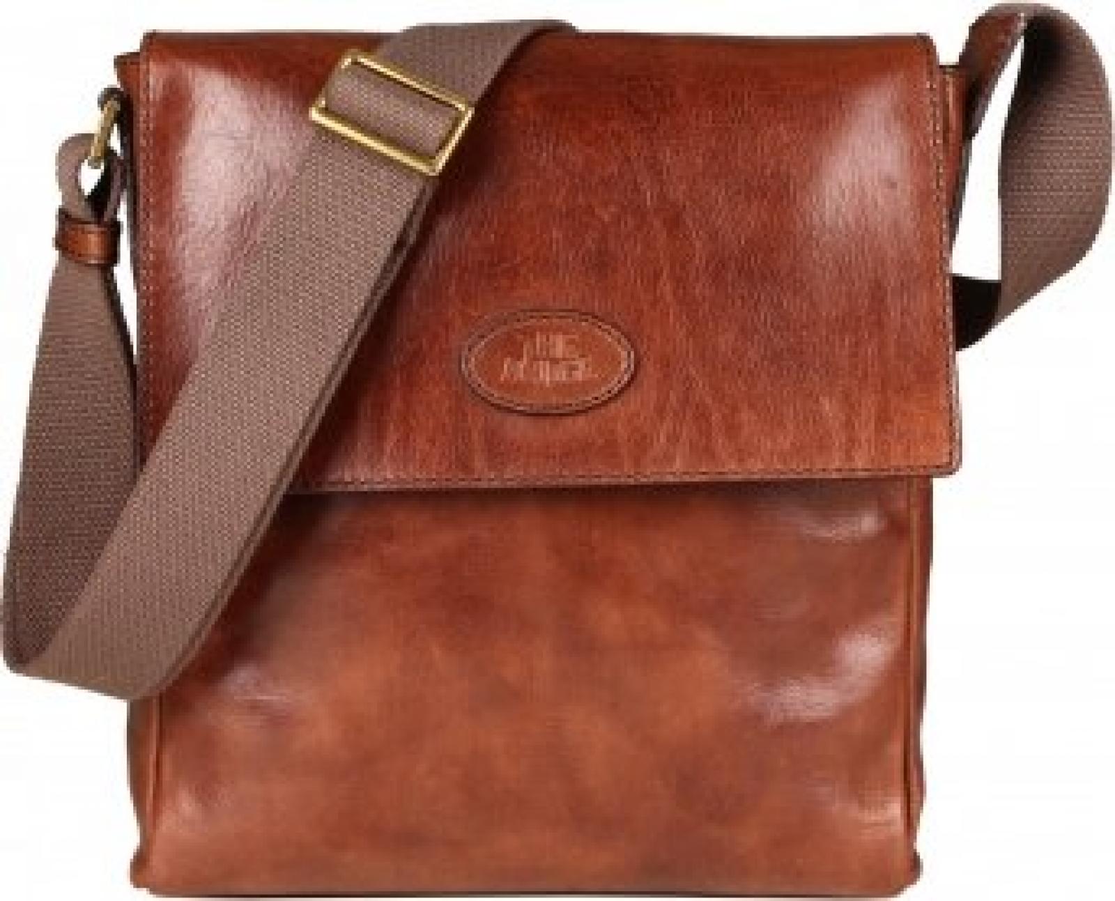 The Bridge Sfoderata Luxe Uomo Umh&auml;ngetasche Leder 28 cm 