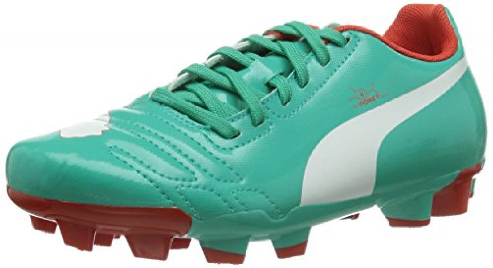 Puma evoPOWER 4 FG Jr Unisex-Kinder Fu&szlig;ballschuhe 