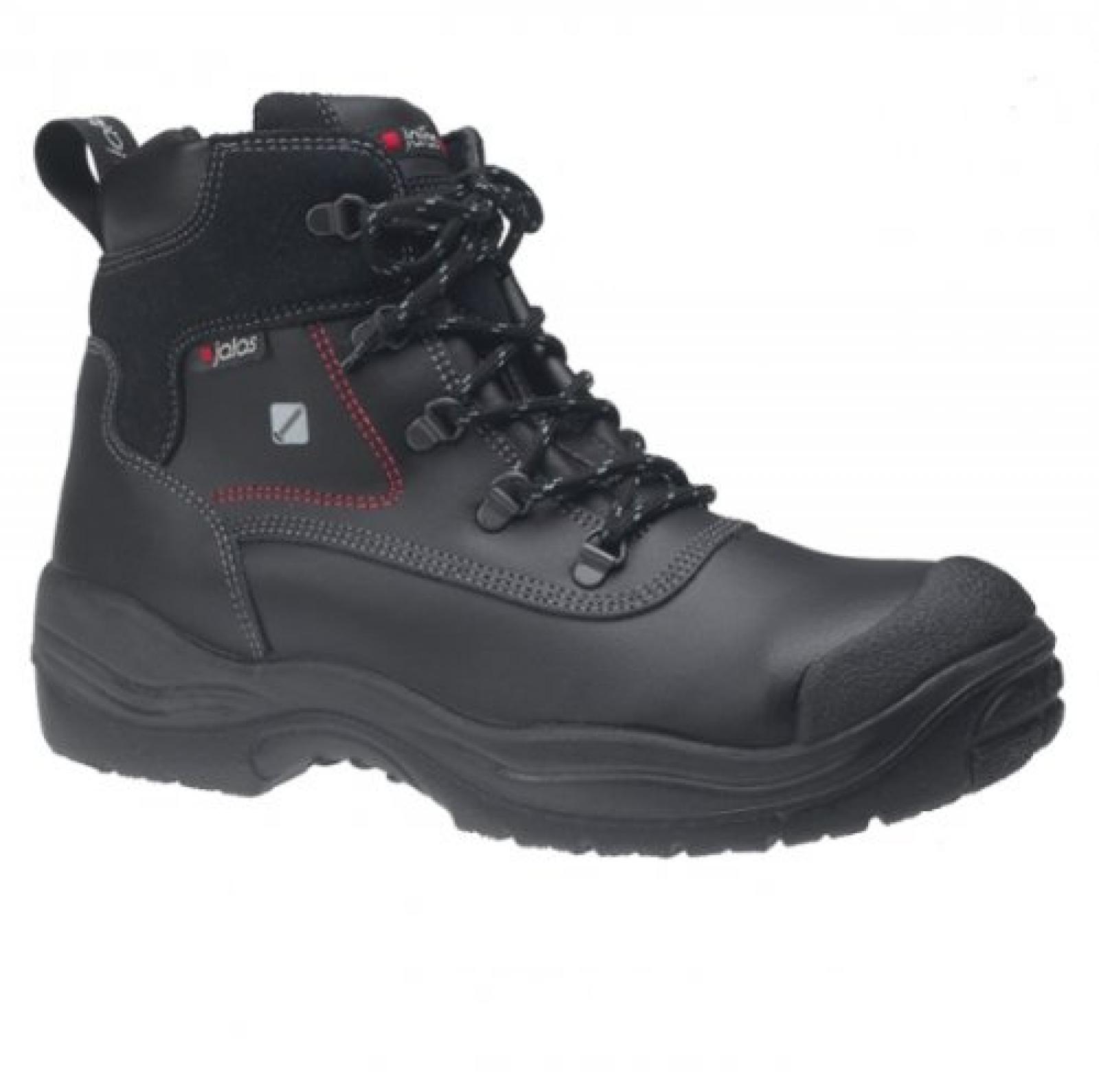 JALAS Herren Sicherheitshalbstiefel gr&uuml;n-schwarz 