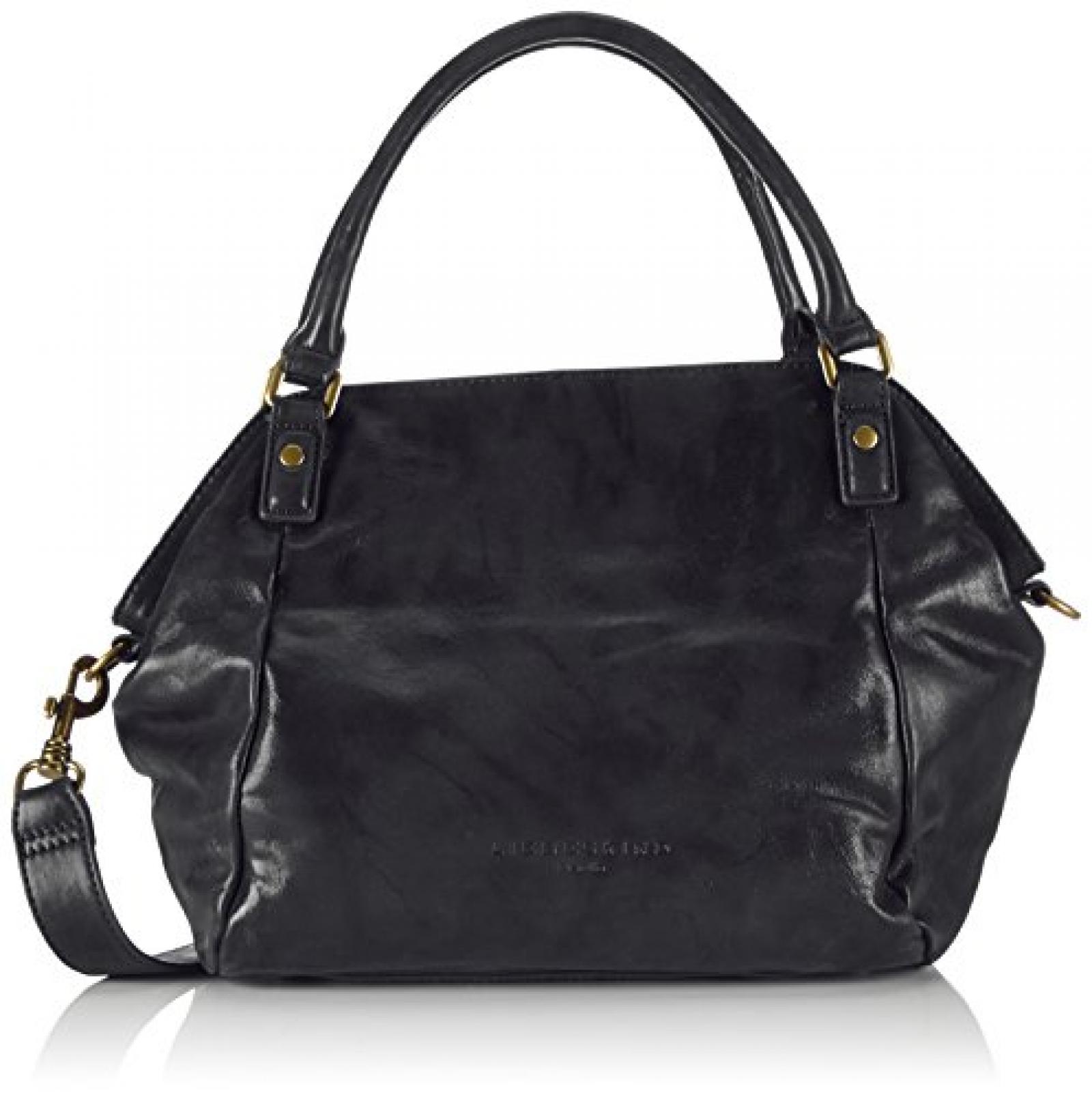 Liebeskind Berlin Amanda Amanda Damen Henkeltaschen 28x30x13 cm (B x H x T), Schwarz (black) Liebeskind Berlin Amanda Amanda Damen Henkeltaschen 28x30x13 cm (B x H x T), Schwarz (black)
