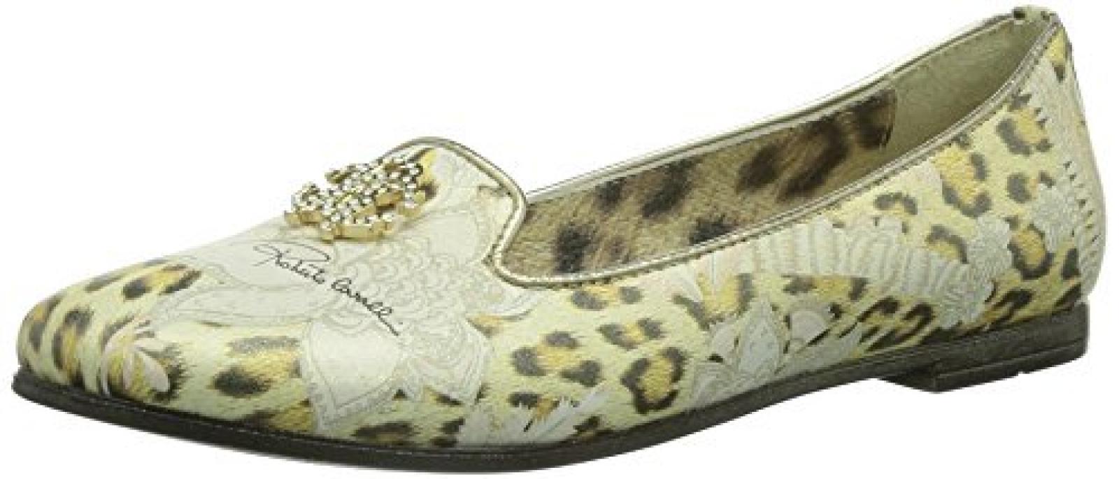 Roberto Cavalli GIRL LEOPARD LOAFER M&auml;dchen Slipper 