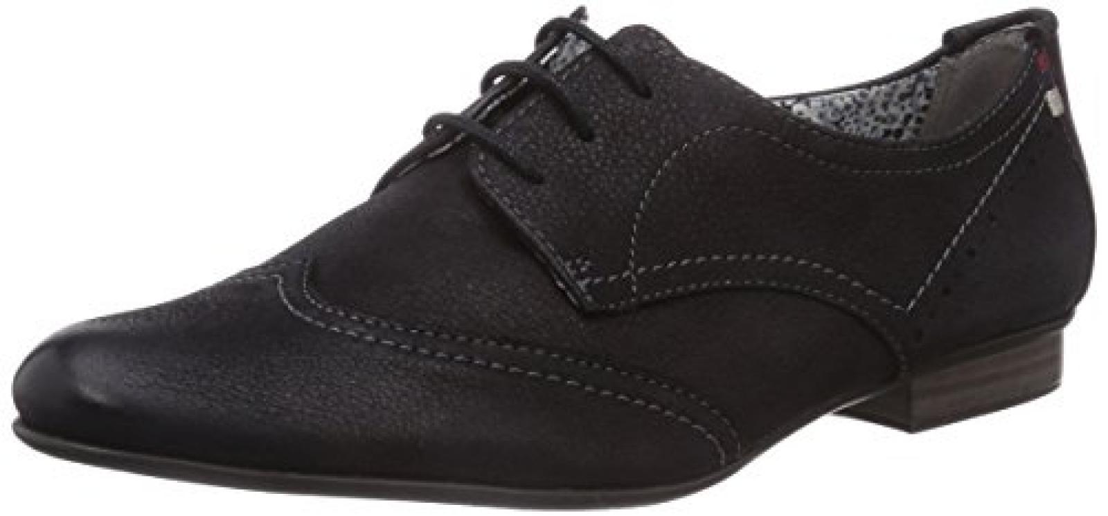 Tamaris 23207 Damen Oxford Schn&uuml;rhalbschuhe 