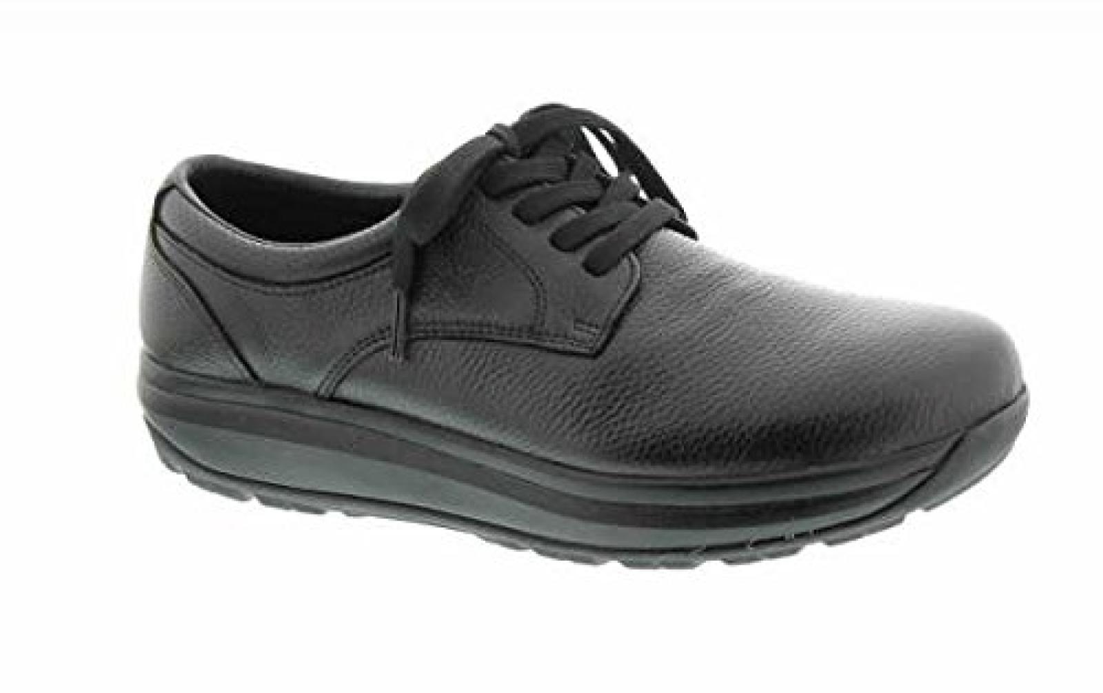 Joya Herren bequemer Schn&uuml;rhalbschuh MUSTANG night 042biz, schwarz, UK 