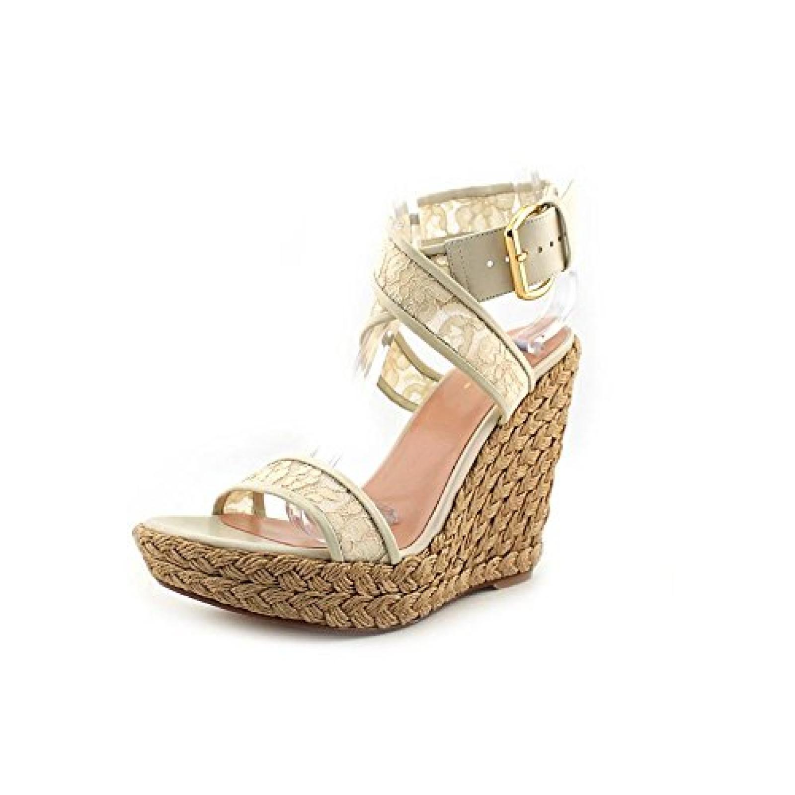 Stuart Weitzman Guipure Lace Damen Keil Sandalen Schuhe Neu/Display 