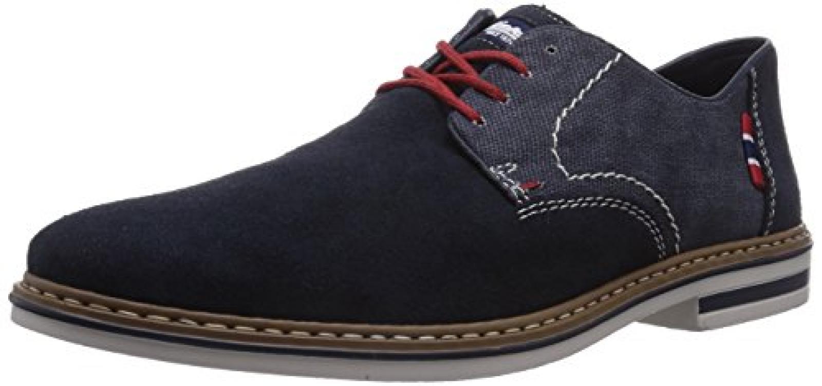 Rieker B1402 Herren Derby Schn&uuml;rhalbschuhe 