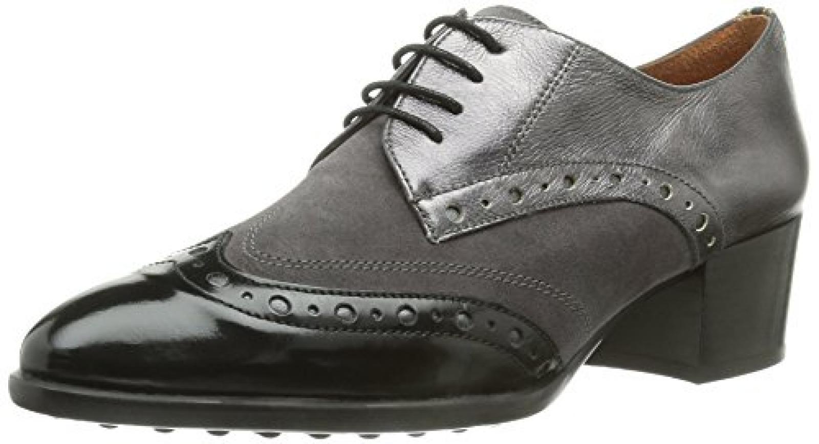 Hispanitas Baltimore Damen Derby Schn&uuml;rhalbschuhe 