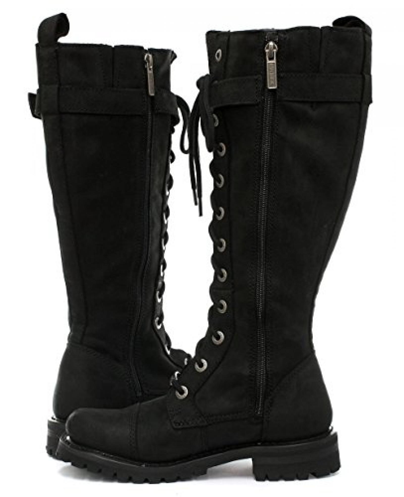 HARLEY DAVIDSON Damenschuhe - Stiefel SAVANNAH - biker rock black, Schuhgr&ouml;&szlig;e:EUR 36 