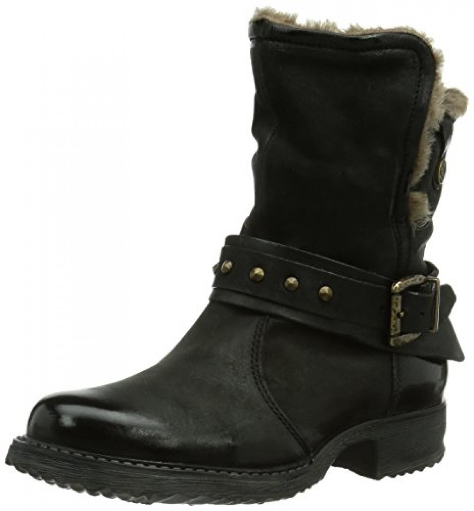CAF&egrave;NOIR FB214 Damen Biker Boots 