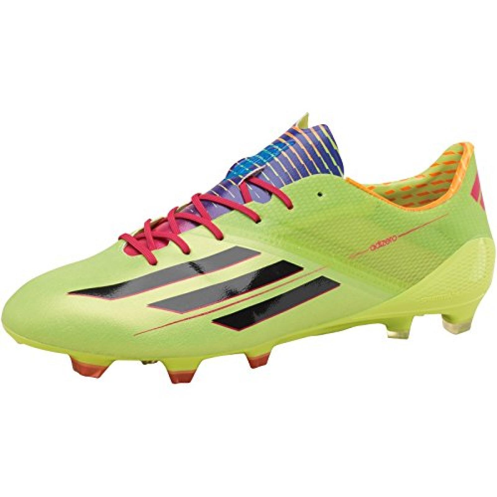Herren adidas Herren F50 Adizero TRX FG Fu&szlig;ballschuhe Gr&uuml;n/Schwarz/Pink 