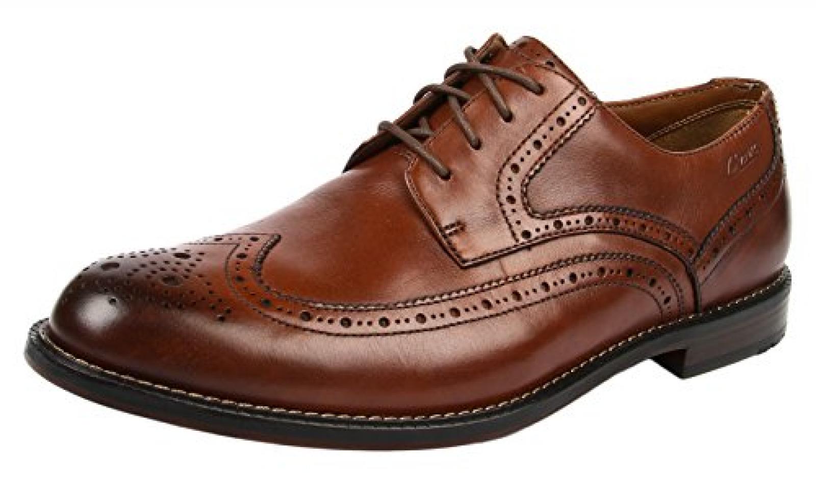 Clarks Dorset Limit Herren Derby Schnürhalbschuhe 