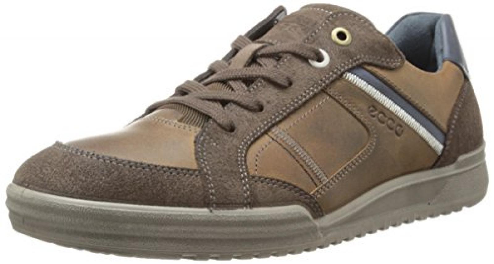 Ecco Fracer Black/Black/Warm Grey OS/Sa/Az Herren Derby Schn&uuml;rhalbschuhe 