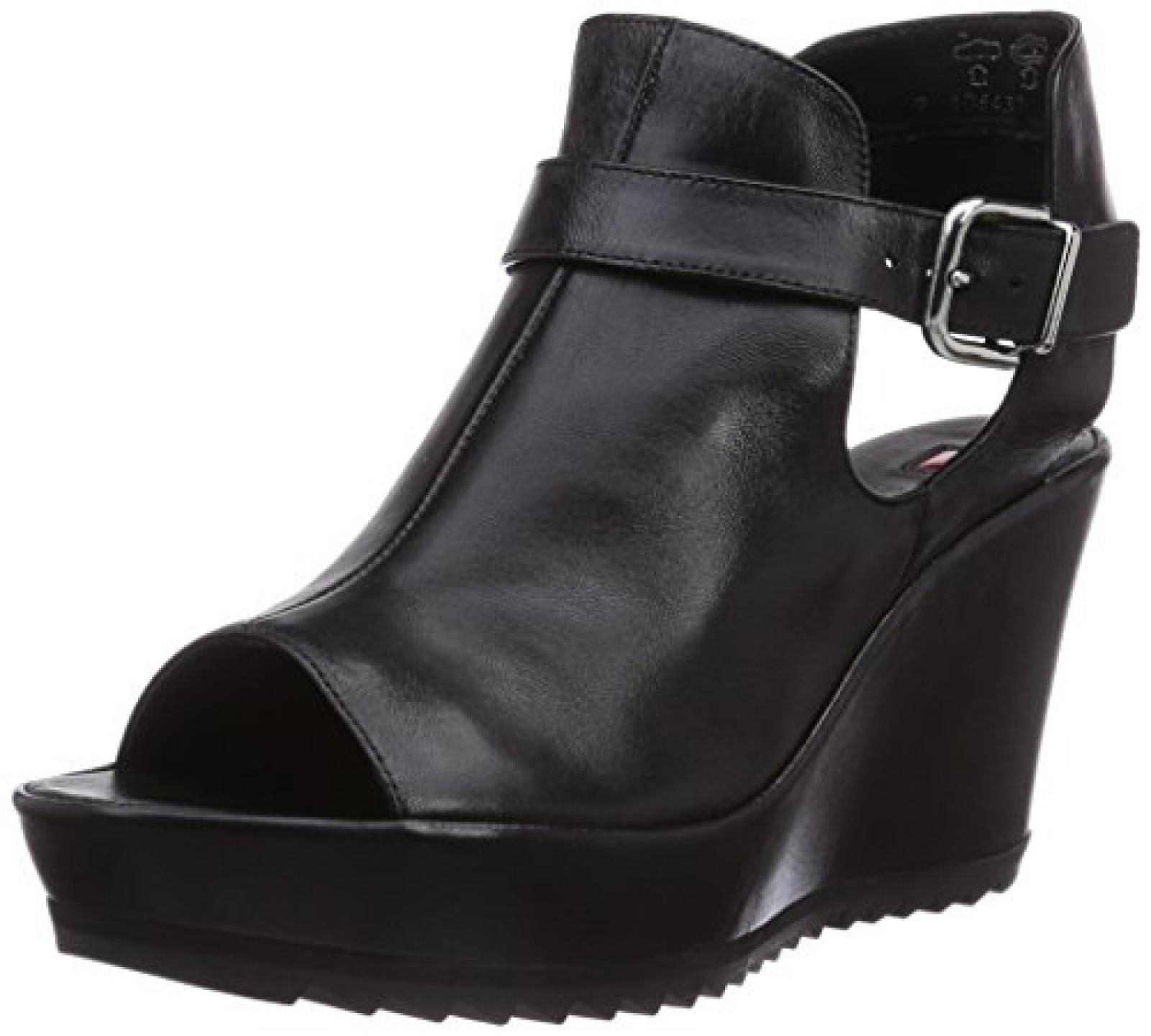 H&ouml;gl 9-106430-0100 Damen Offene Sandalen mit Keilabsatz 