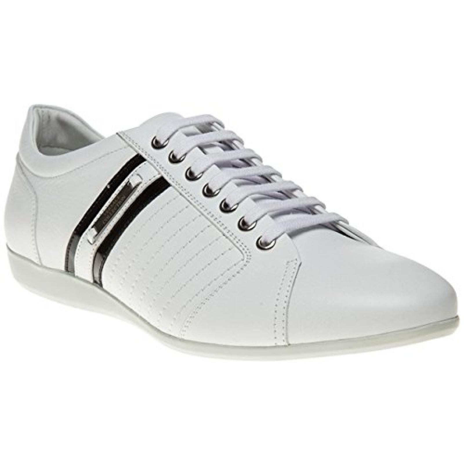 Versace Collection Formal Herren Sneaker Wei&szlig; 