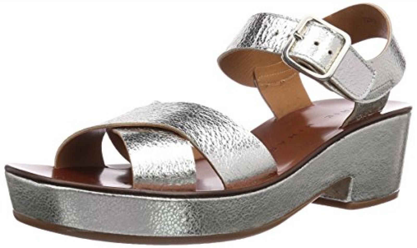 Chie Mihara ocra Damen Kn&ouml;chelriemchen Sandalen 