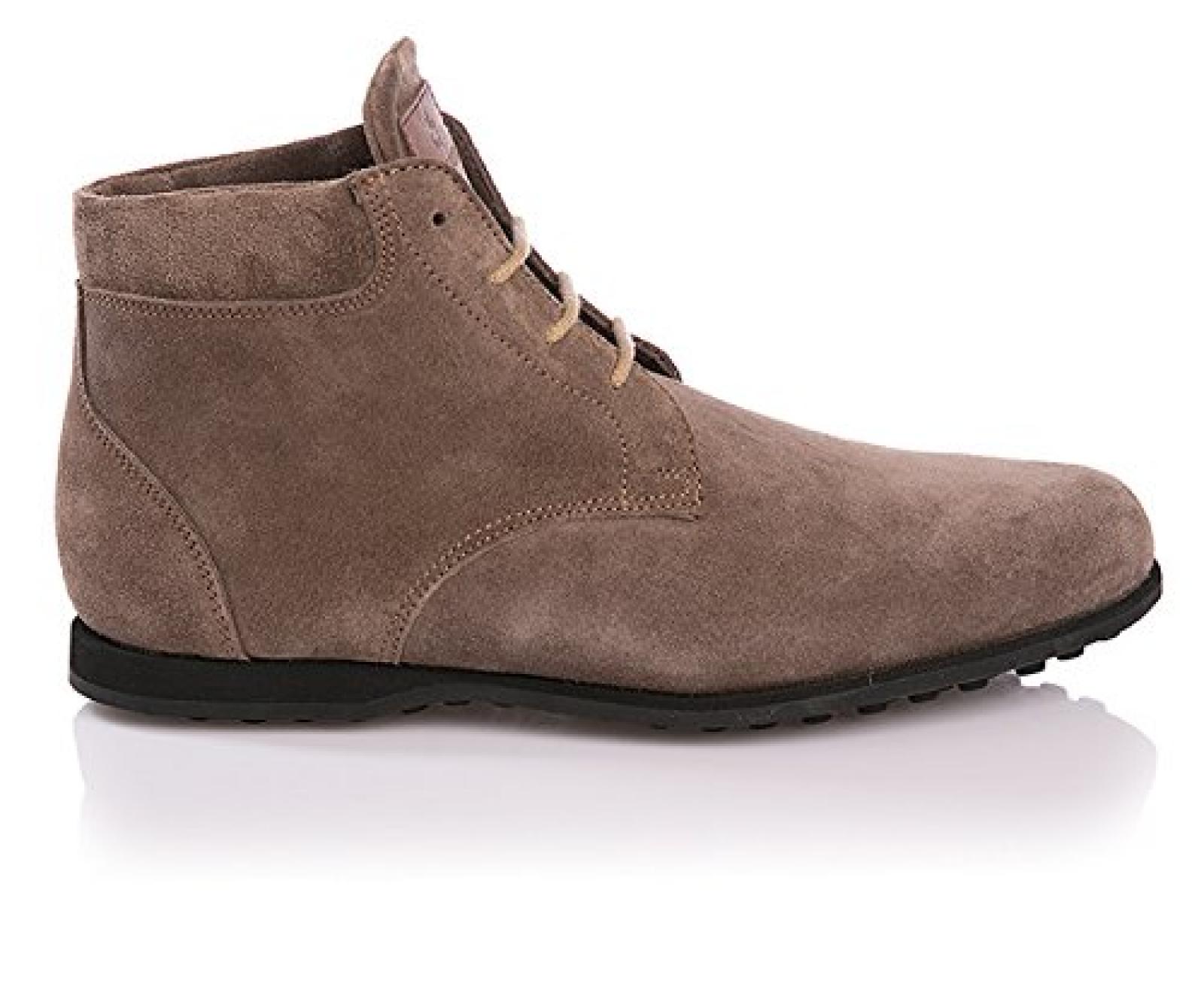 Ludwig Reiter Herren Lederboot Gro&szlig;glockner mit Lammfellfutter Taupe 