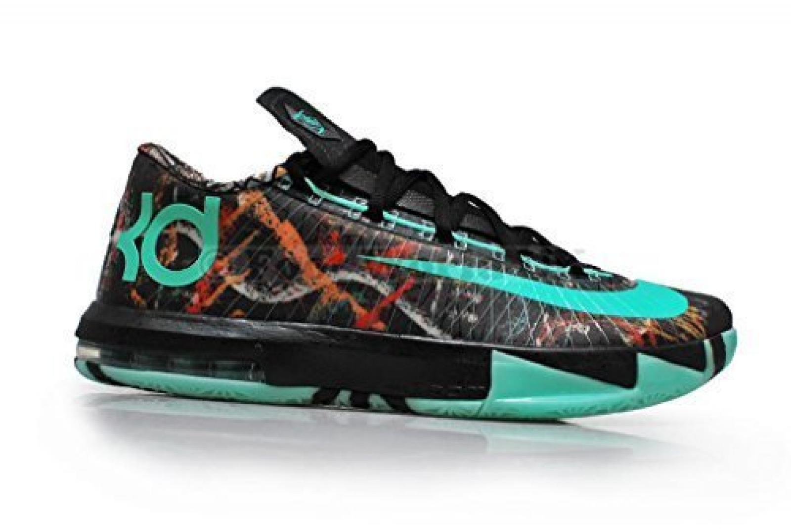 Nike - KD VI - As Nola Gumbo All Star Spiel Illusion Edition Herrn Basketball Turnschuhe 647781 930 Sneaker Schuhe Kevin Durant 
