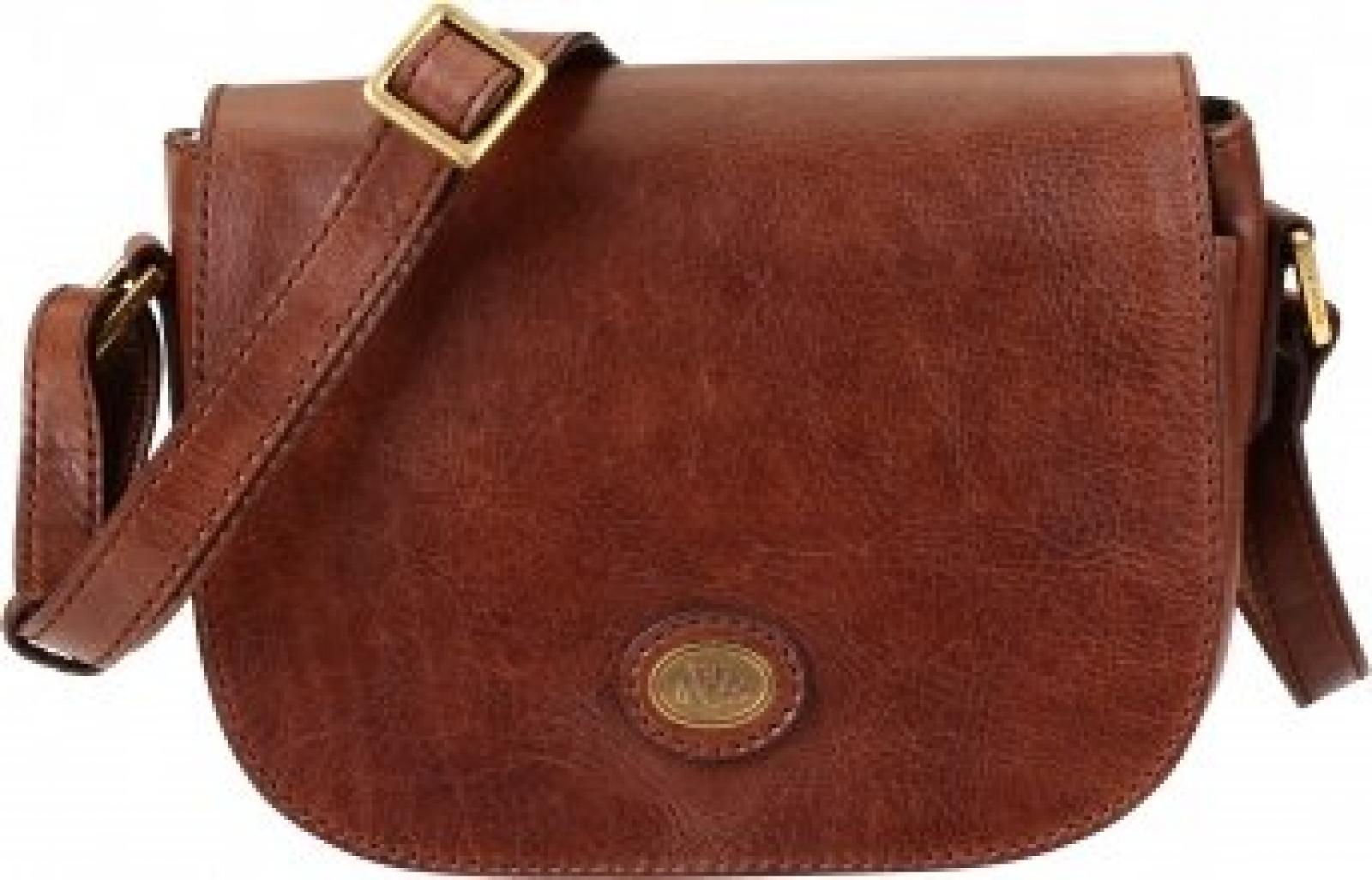 The Bridge Basic Umh&auml;ngetasche Flap Bag Leder 22 cm 