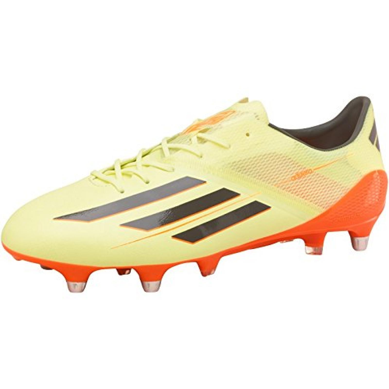 Herren adidas Herren F50 Adizero XTRX SG Fu&szlig;ballschuhe Gelb/Gr&uuml;n/Orange 