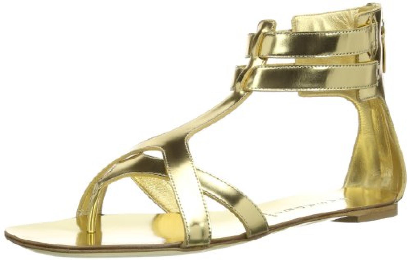 Casadei 5058M010 GOLD AK2BARB815 Damen R&ouml;mersandalen 