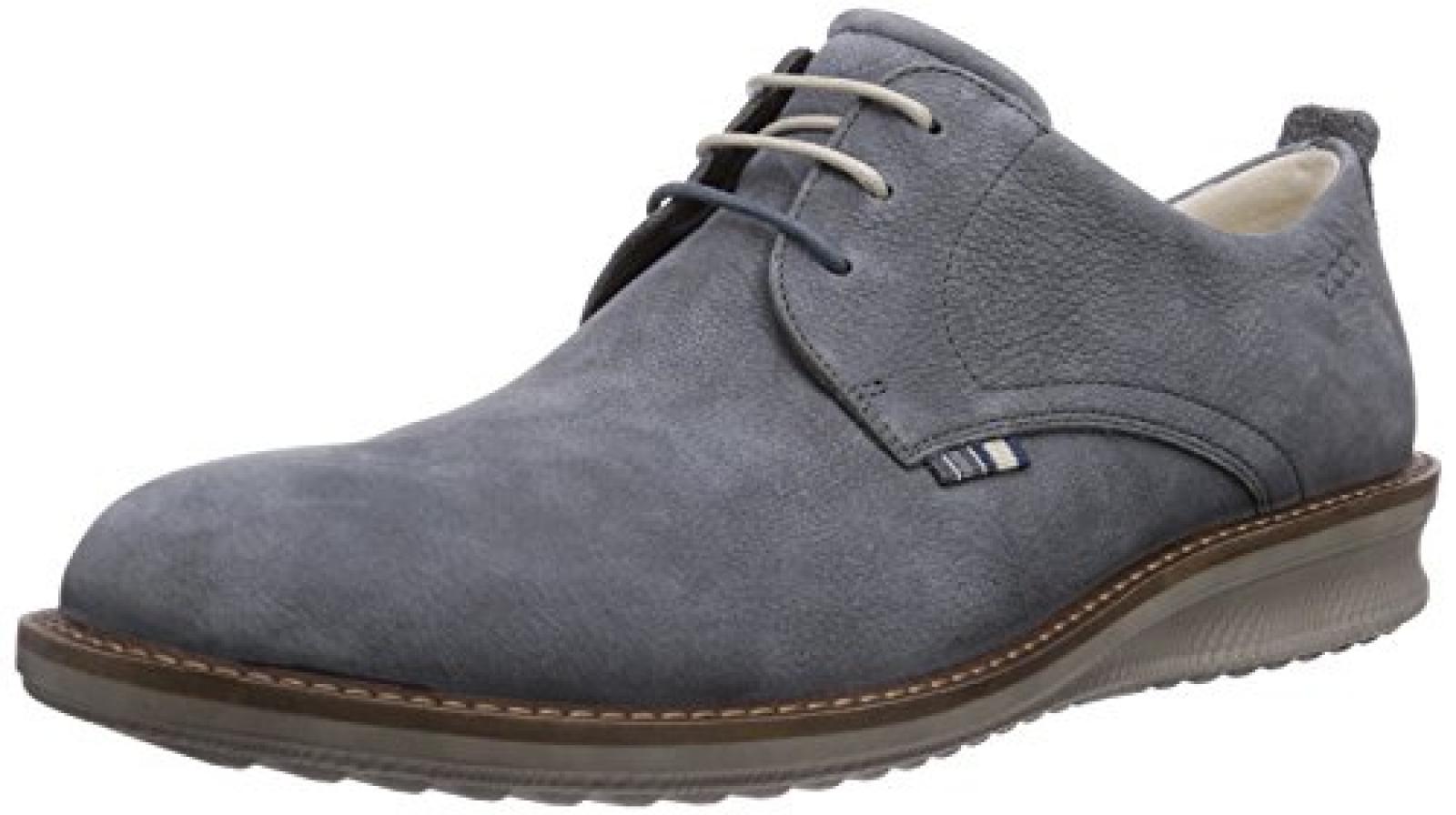 Ecco Contoured Herren Derby Schn&uuml;rhalbschuhe 