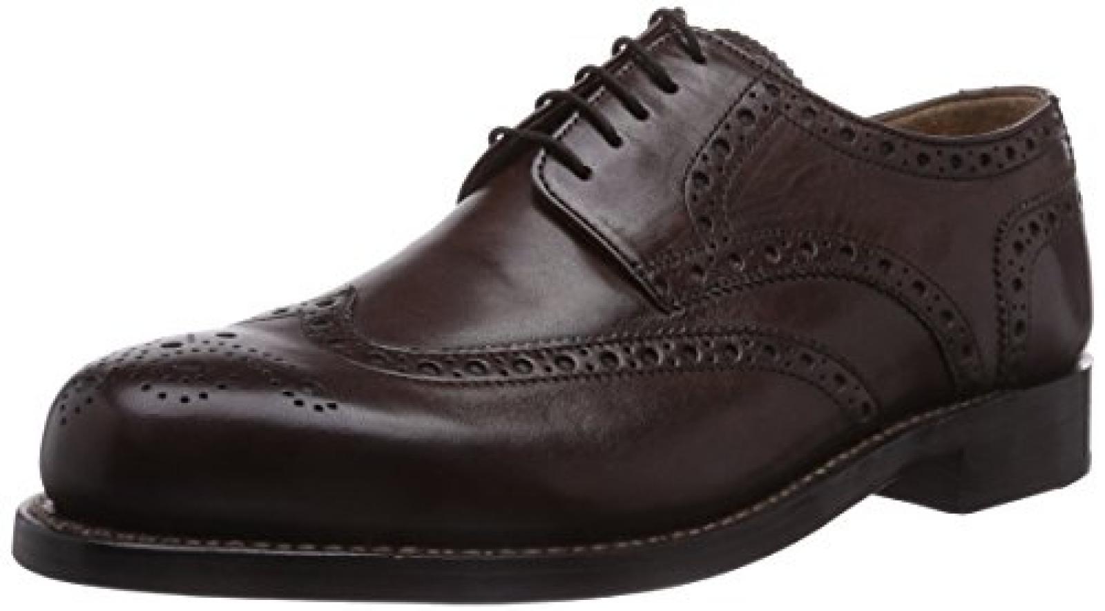 J.Briggs Goodyear Herren Brogue Schn&uuml;rhalbschuhe 