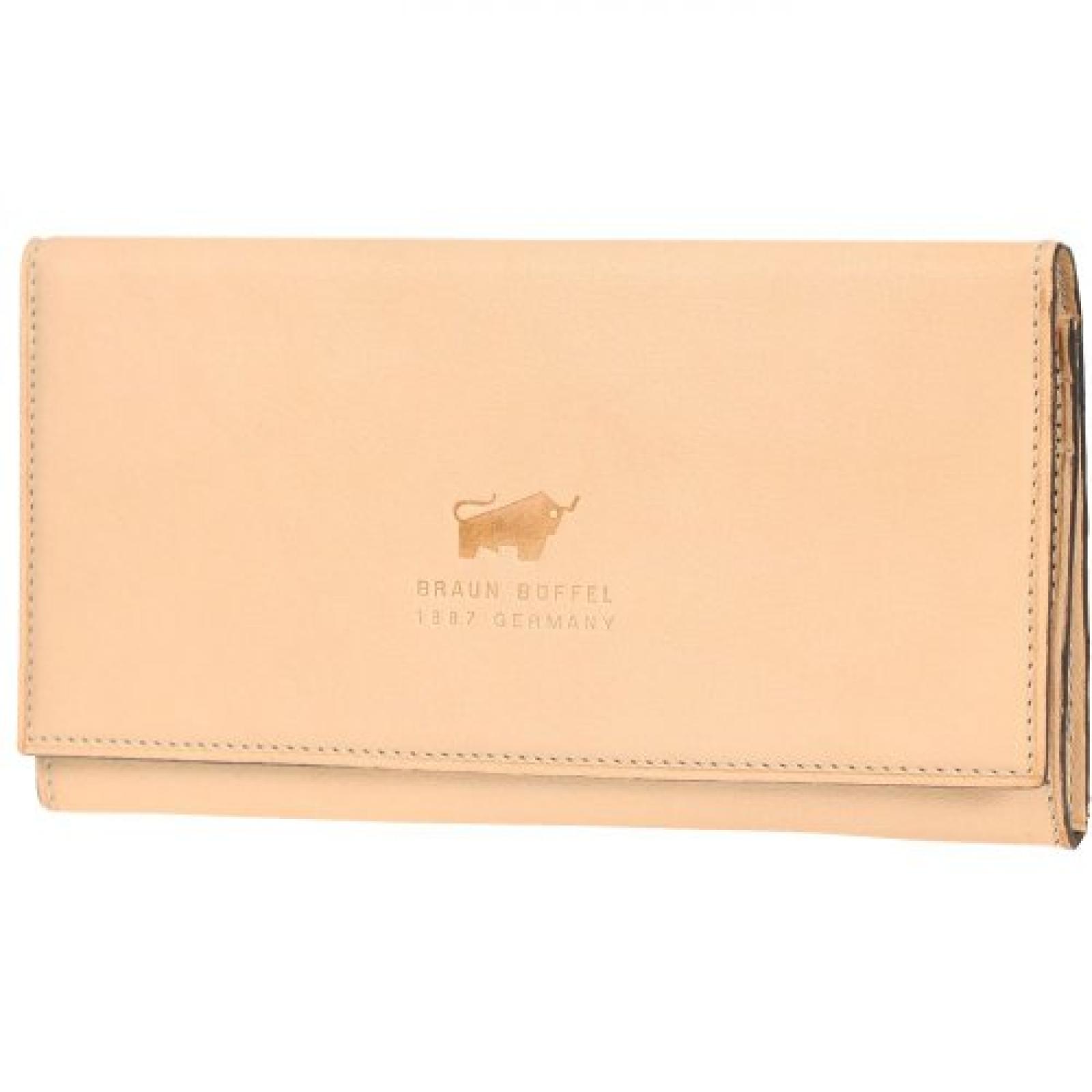 Braun B&uuml;ffel Premium Woman Geldb&ouml;rse Leder 19 cm nude 