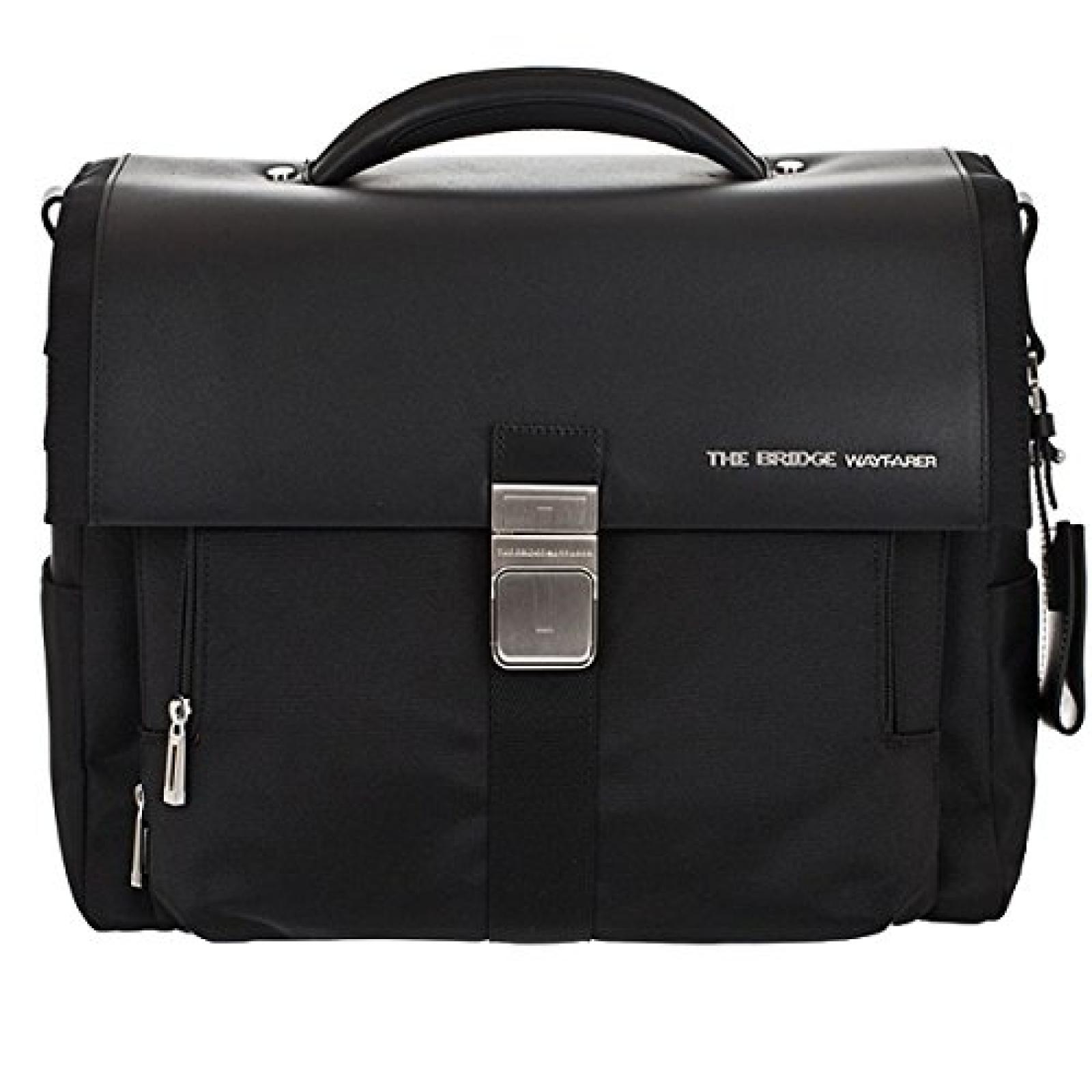 The Bridge Wayfarer Umh&auml;ngetasche N04AUTBRC007_100 Schwarz 