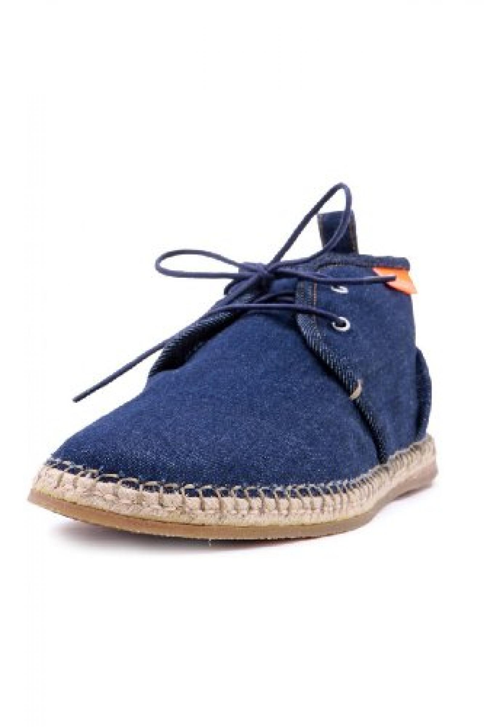 Dsquared&sup2; Herren Schuhe Schn&uuml;rschuh BOAT DENIM, Farbe: Blau 