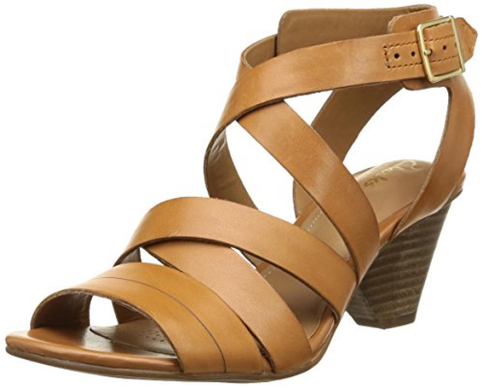 Clarks Ranae Estelle Damen Kn&ouml;chelriemchen Sandalen 