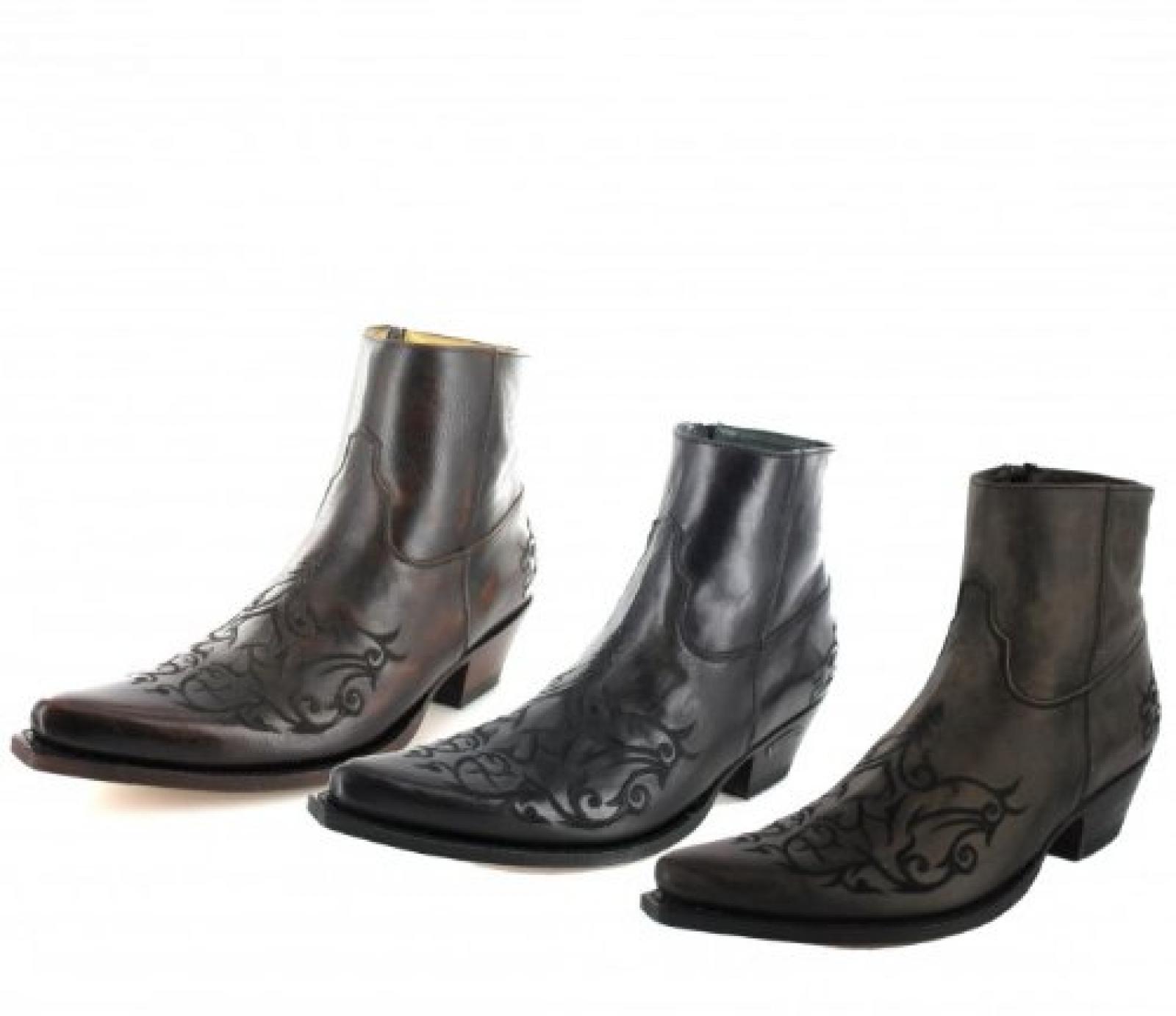 Sendra Boots 7216 Westernstiefelette Cowboystiefelette (in vier Farben) 
