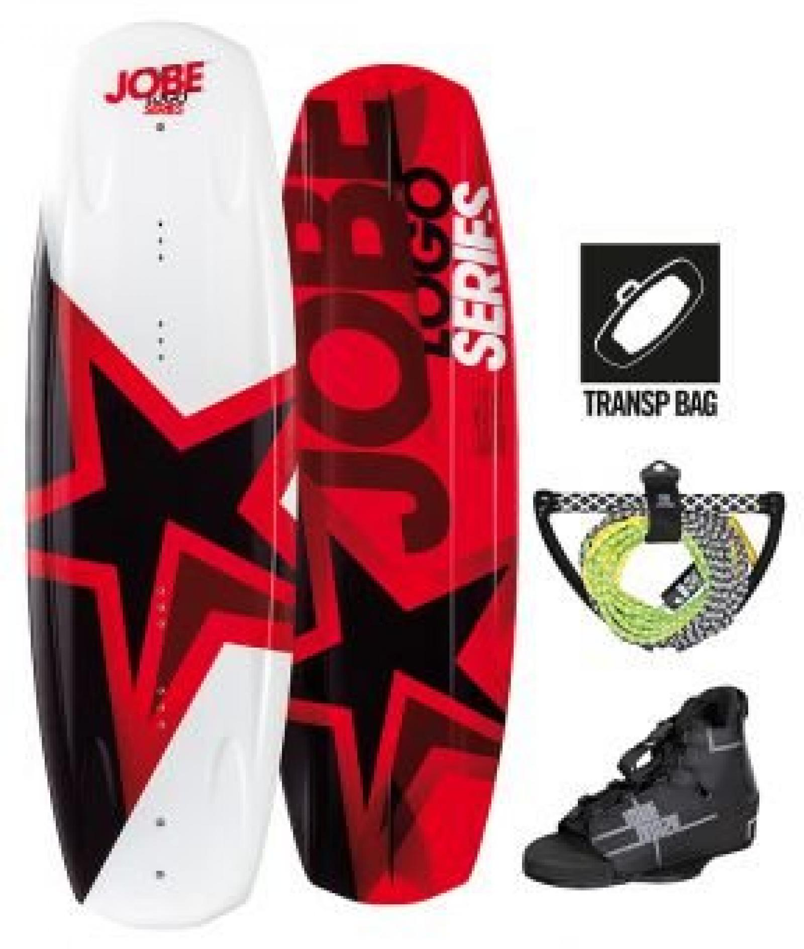 Jobe Wakeboard Logo Series Package 139 White/Red 