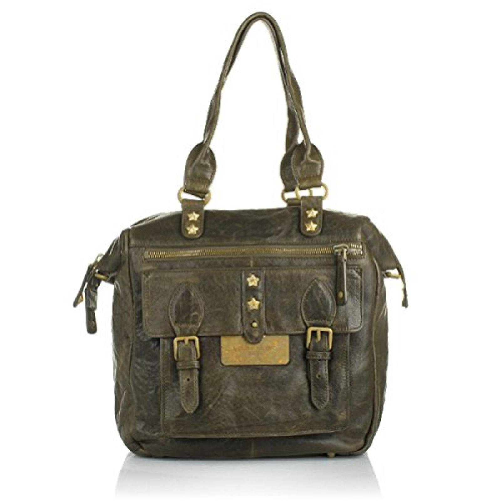 Liebeskind Clansy Lamb Leather Brown Handtaschen 