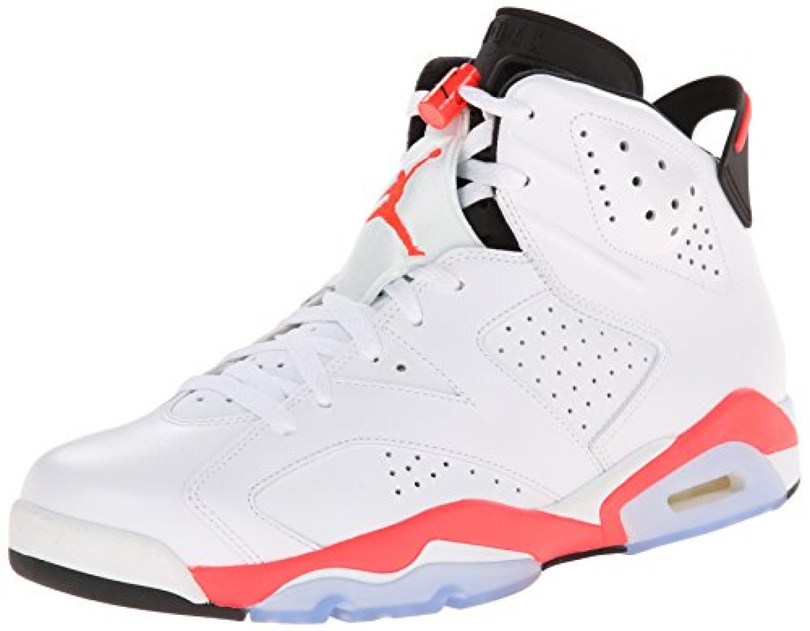 Nike - Air Jordan 6 Retro Infrared - Coleur: Rot-Wei&szlig; - Taille: 42.5 