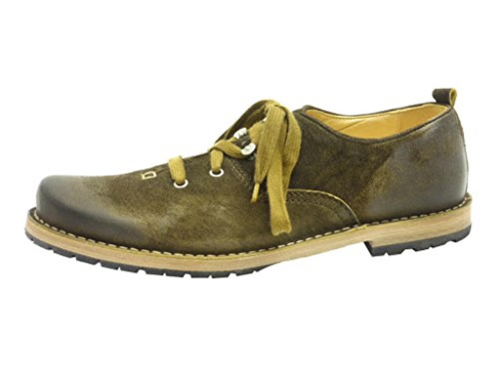 DIRNDL + BUA, 6516-17, ANTIKBOCK*AHORN, Grün 