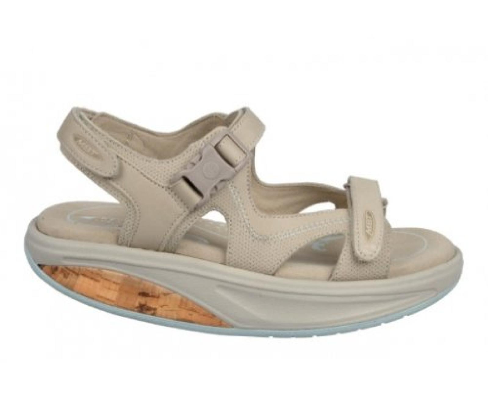 MBT Kamili 3 Strap silver Kisumu 700325 Damen Sandalen beige 