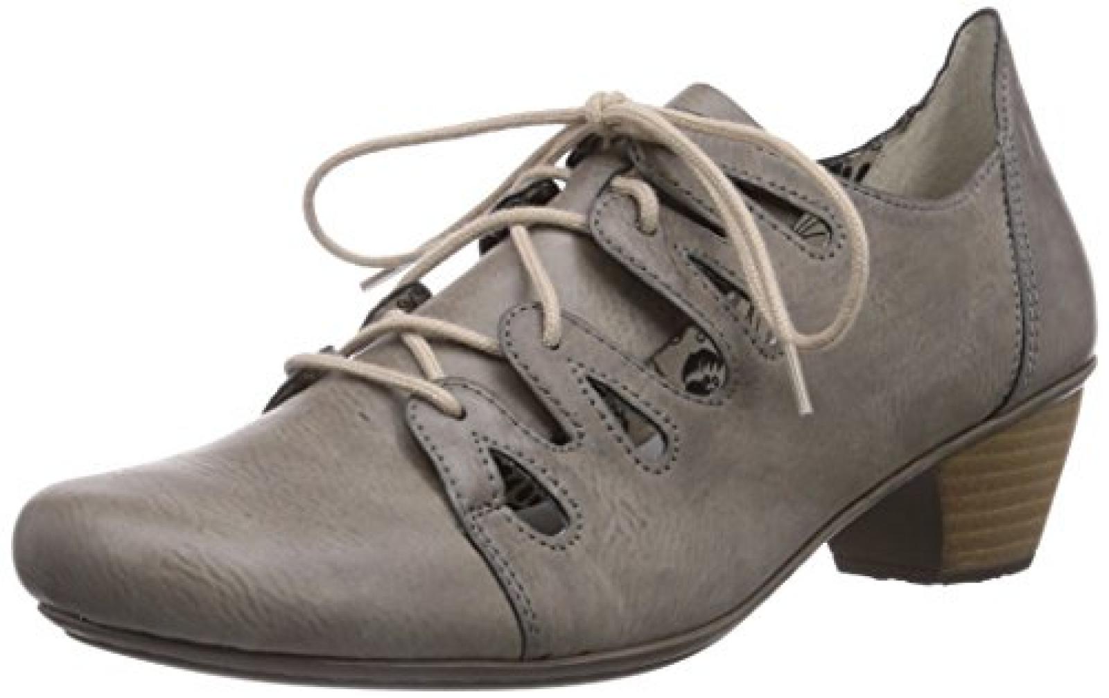 Rieker 41707 Damen Derby Schnürhalbschuhe 