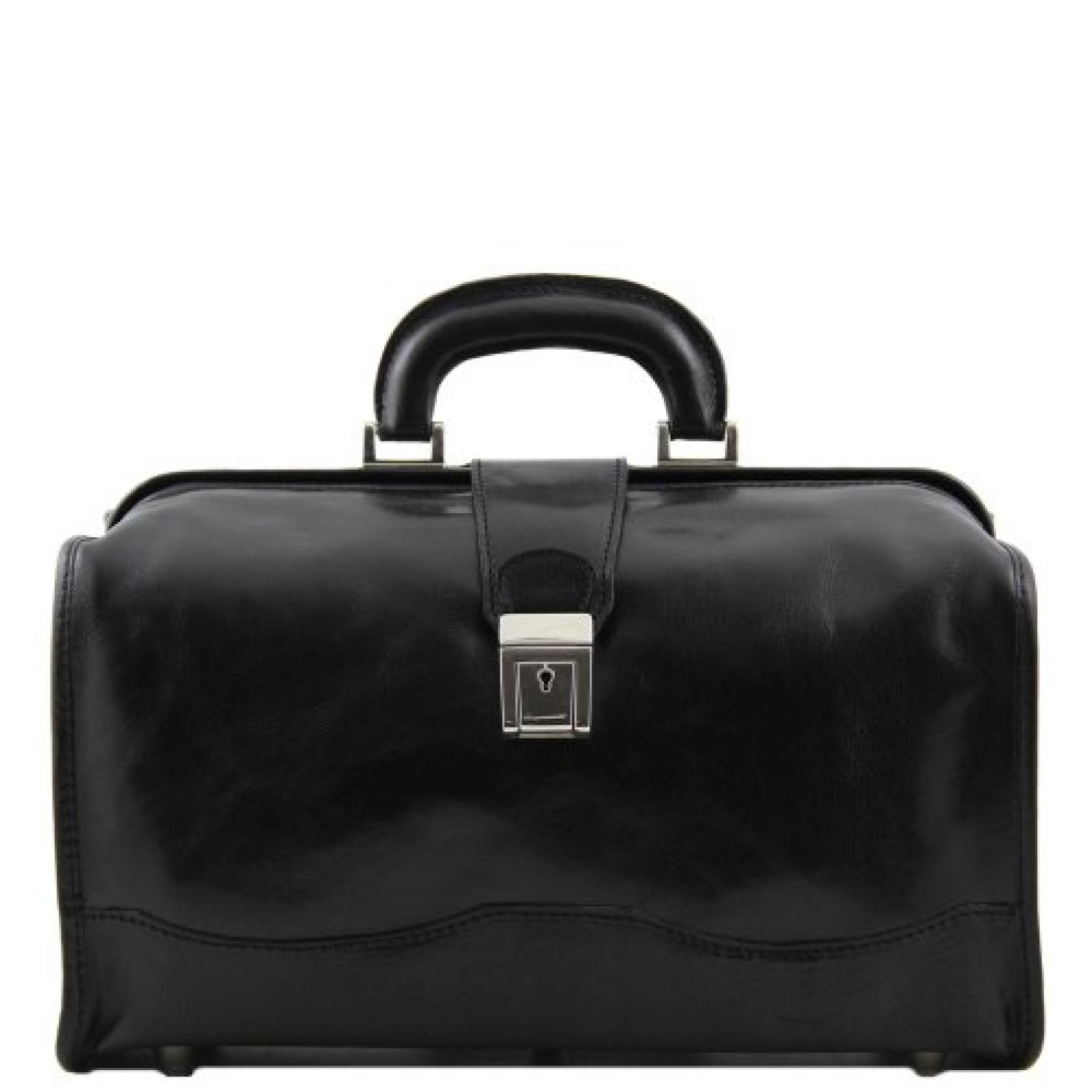 Tuscany Leather , Herren Henkeltasche Schwarz schwarz 