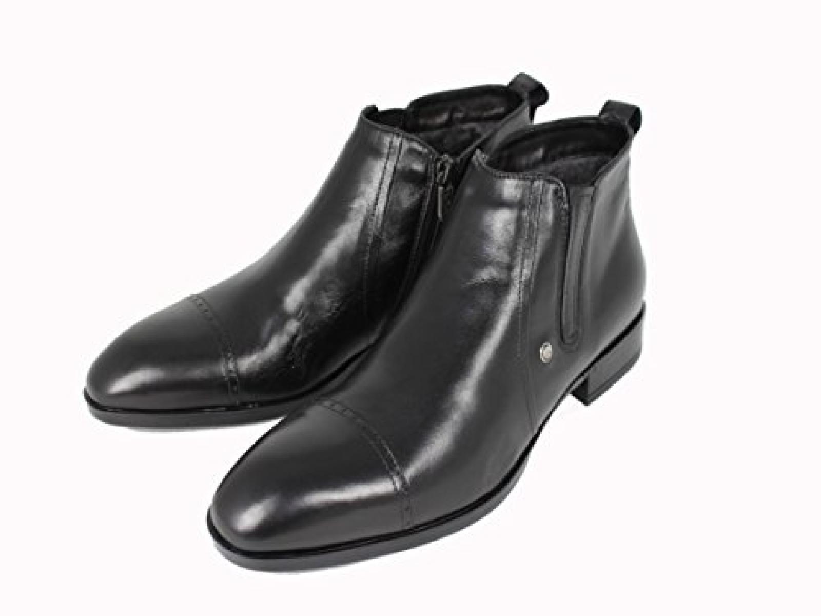 Luciano Ilari Schuhe Shoe Herrens Stiefelette Boots warm gef&uuml;ttert 81230 