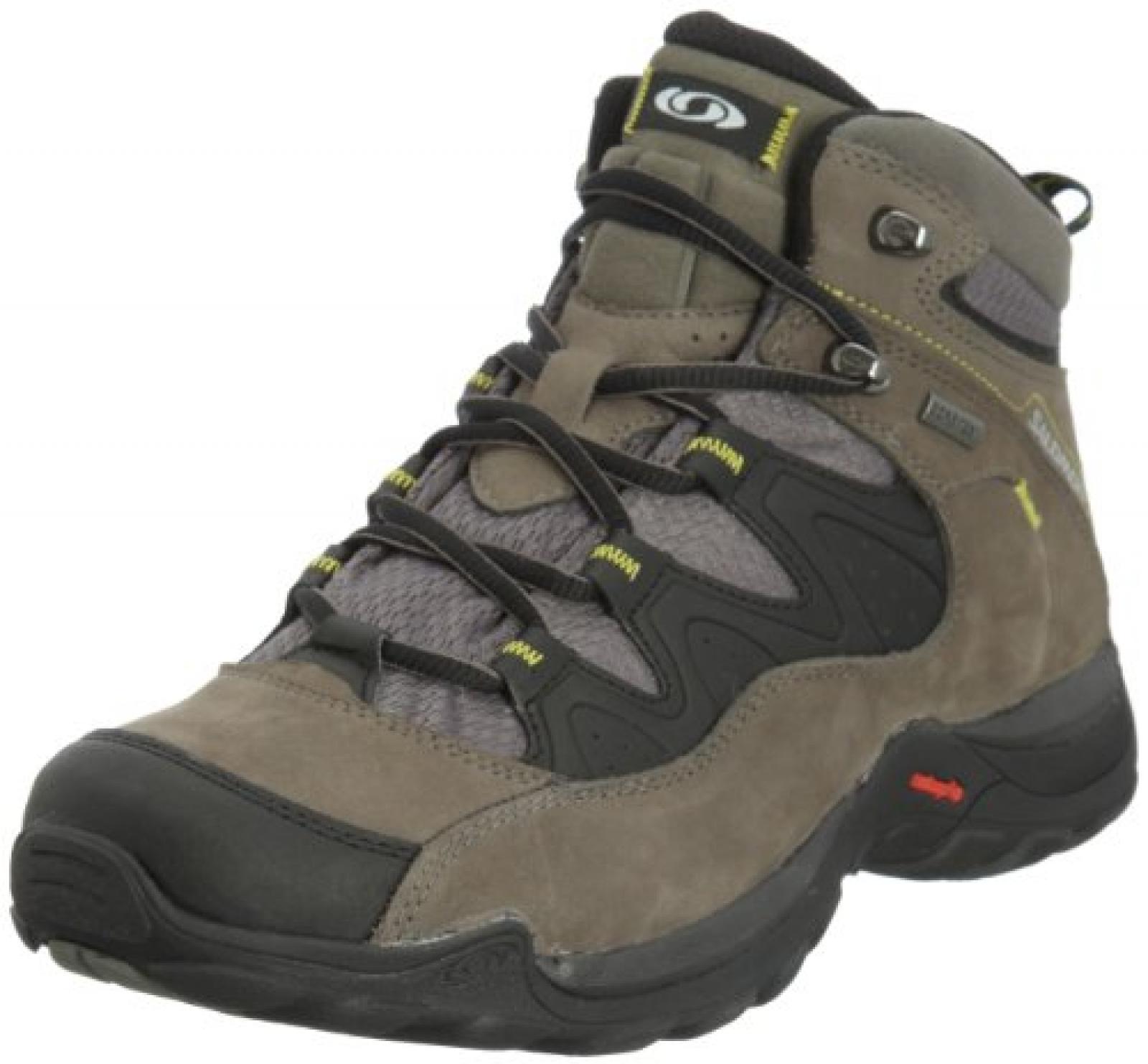Salomon Elios Mid GTX 3 Autobahn Black Green 