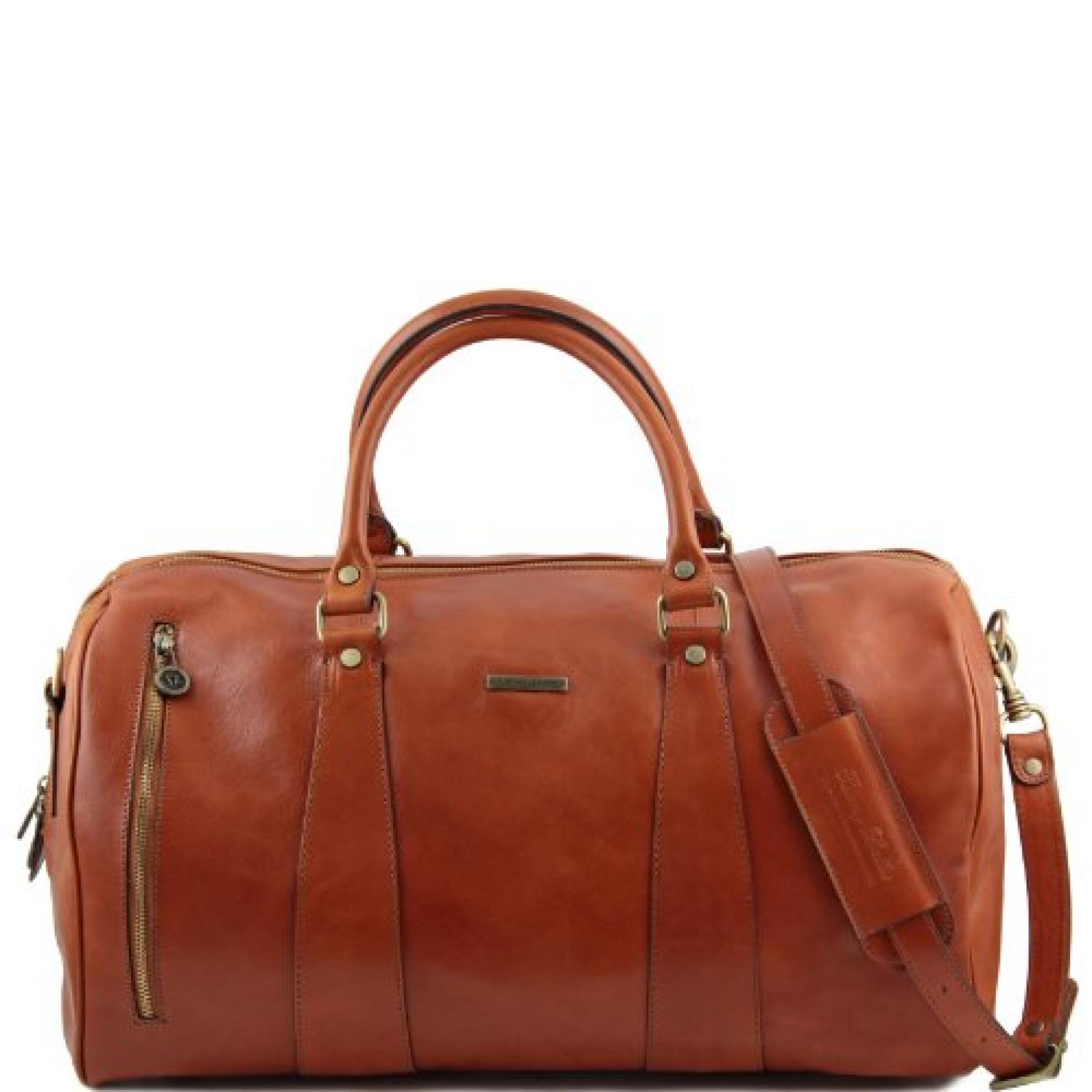 81412174 - TUSCANY LEATHER: TL Voyager - Reiseledertasche gro&szlig;, honig 