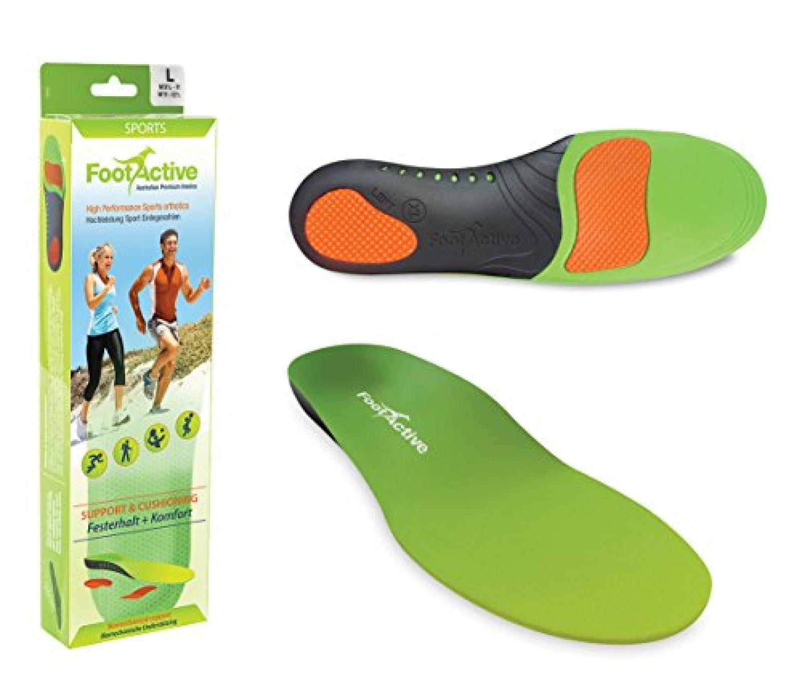 FootActive SPORT - Marken-Einlegesohlen für Sport, Freizeit und Beruf 