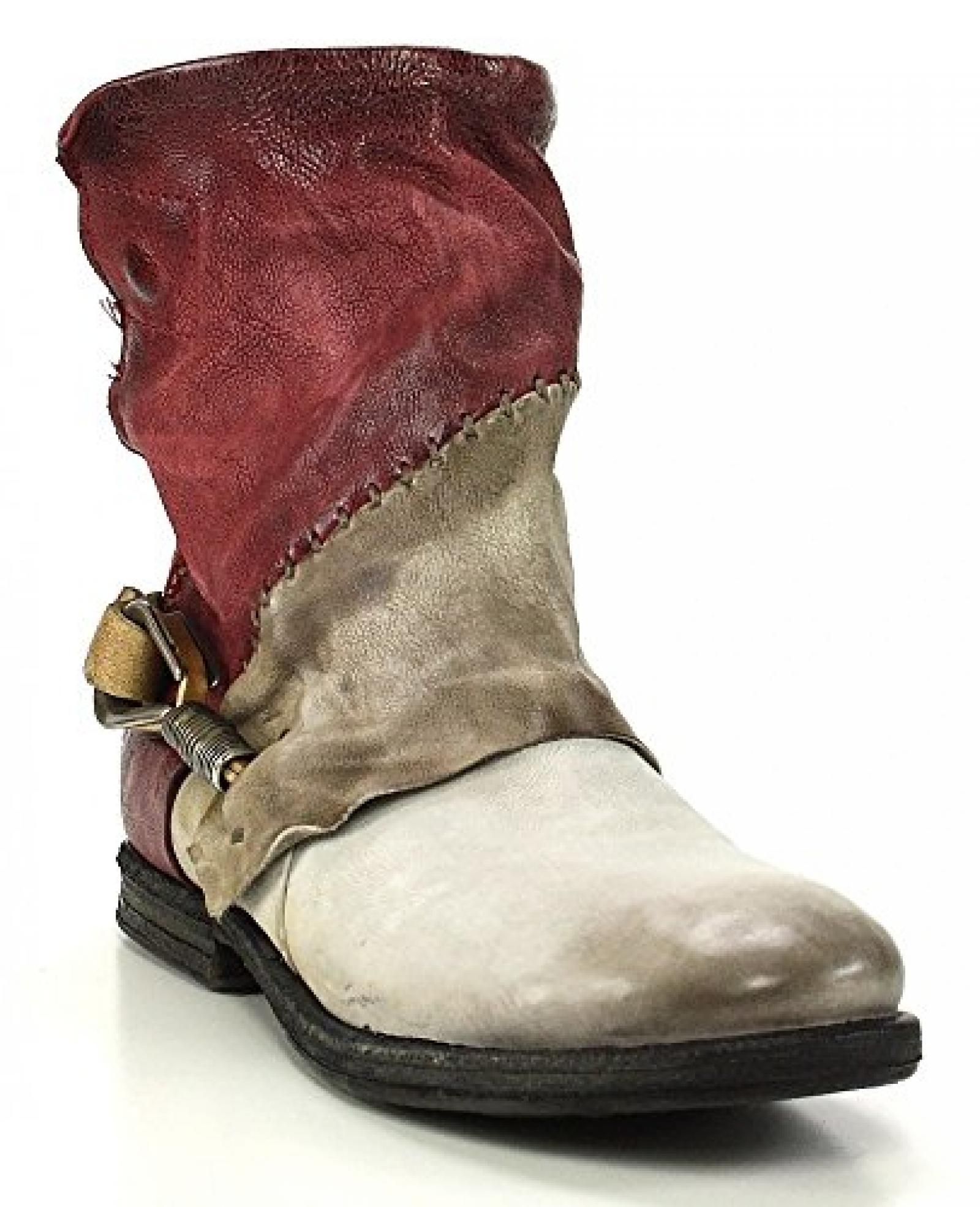 A.S.98 AirStep Stiefelette weiss rot snow ribes 